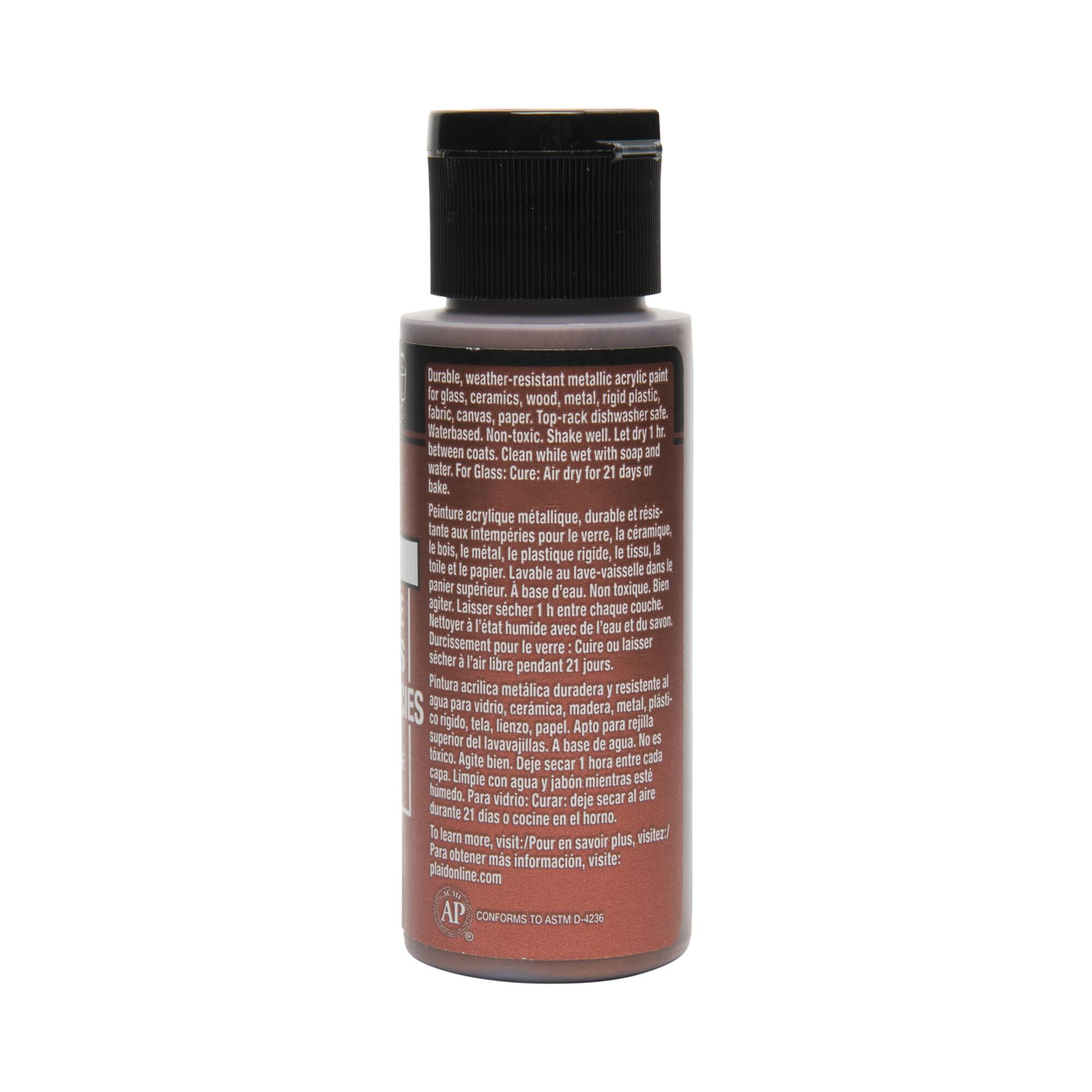 FolkArt® Multi-Surface Metallic Acrylic Paint